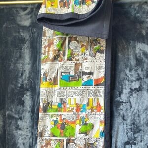 Comic Strip Print Throw Blanket 50 x 50